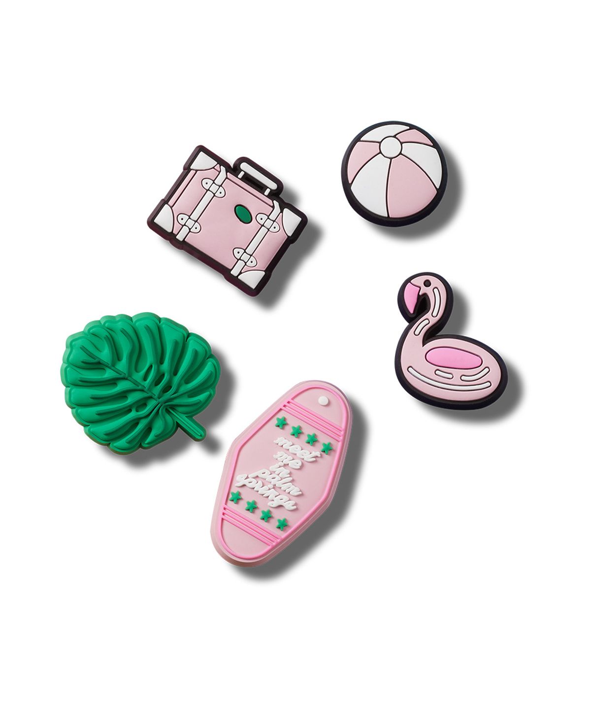 크록스(CROCS) 지비츠 주말 LA 호텔 5 SET