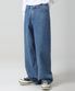 This is wide pants SKY BLUE