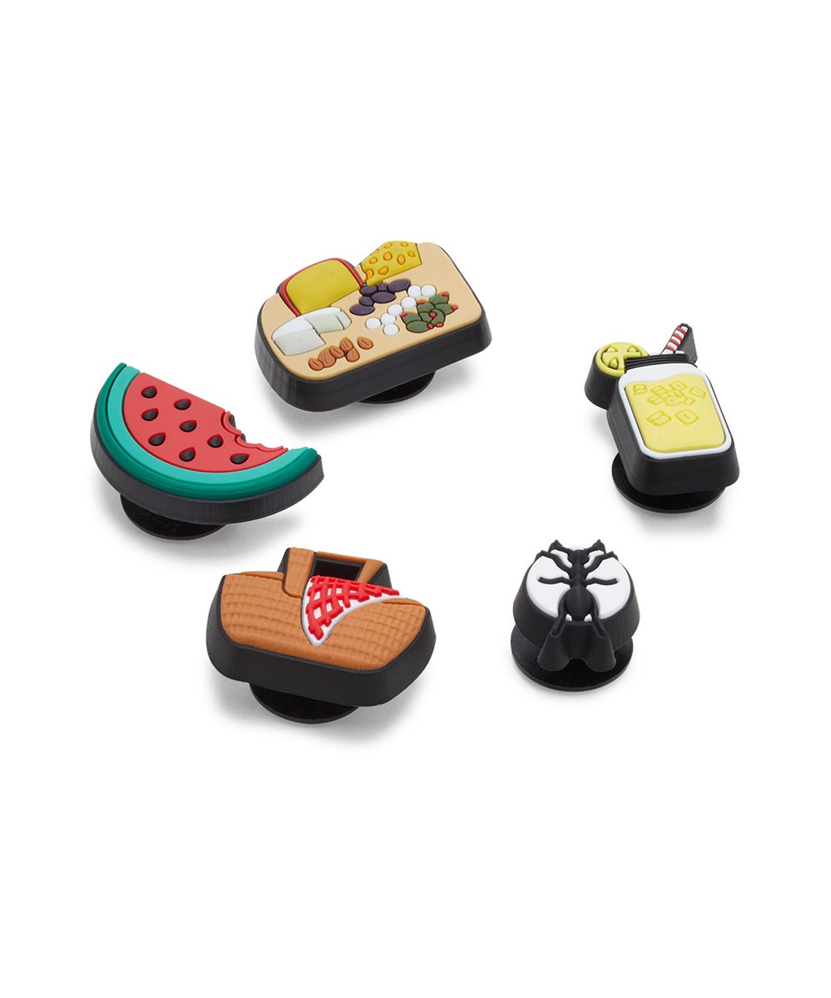 크록스(CROCS) 지비츠 귀여운 소풍 5 SET