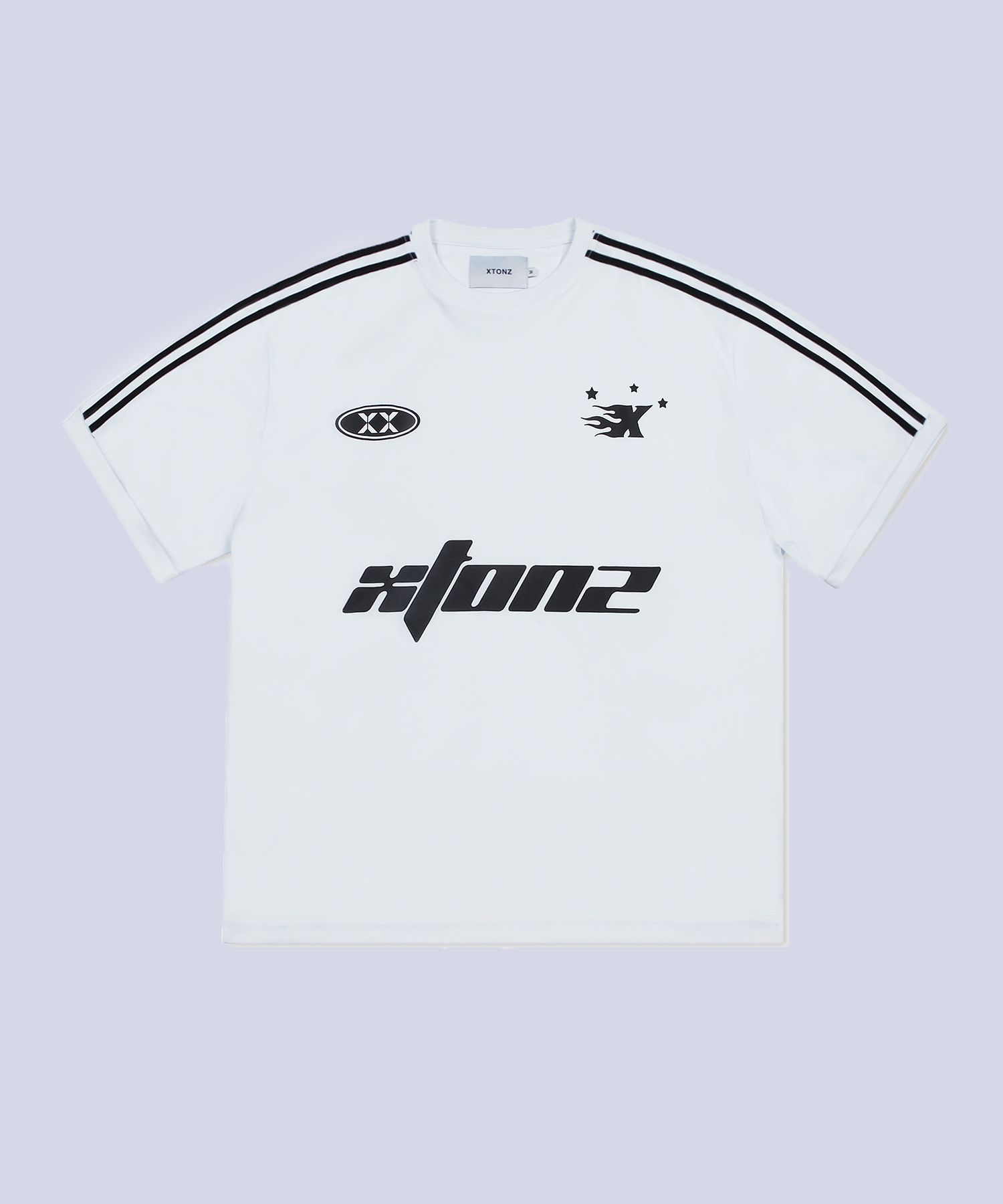 トップスその他 XTONZ XTT047 Sporty round short sleeve t-shirt BLACK XTT047B MUSINSA公式 | XTONZ XTT047 Sporty Round Short Sleeve T-Shirt