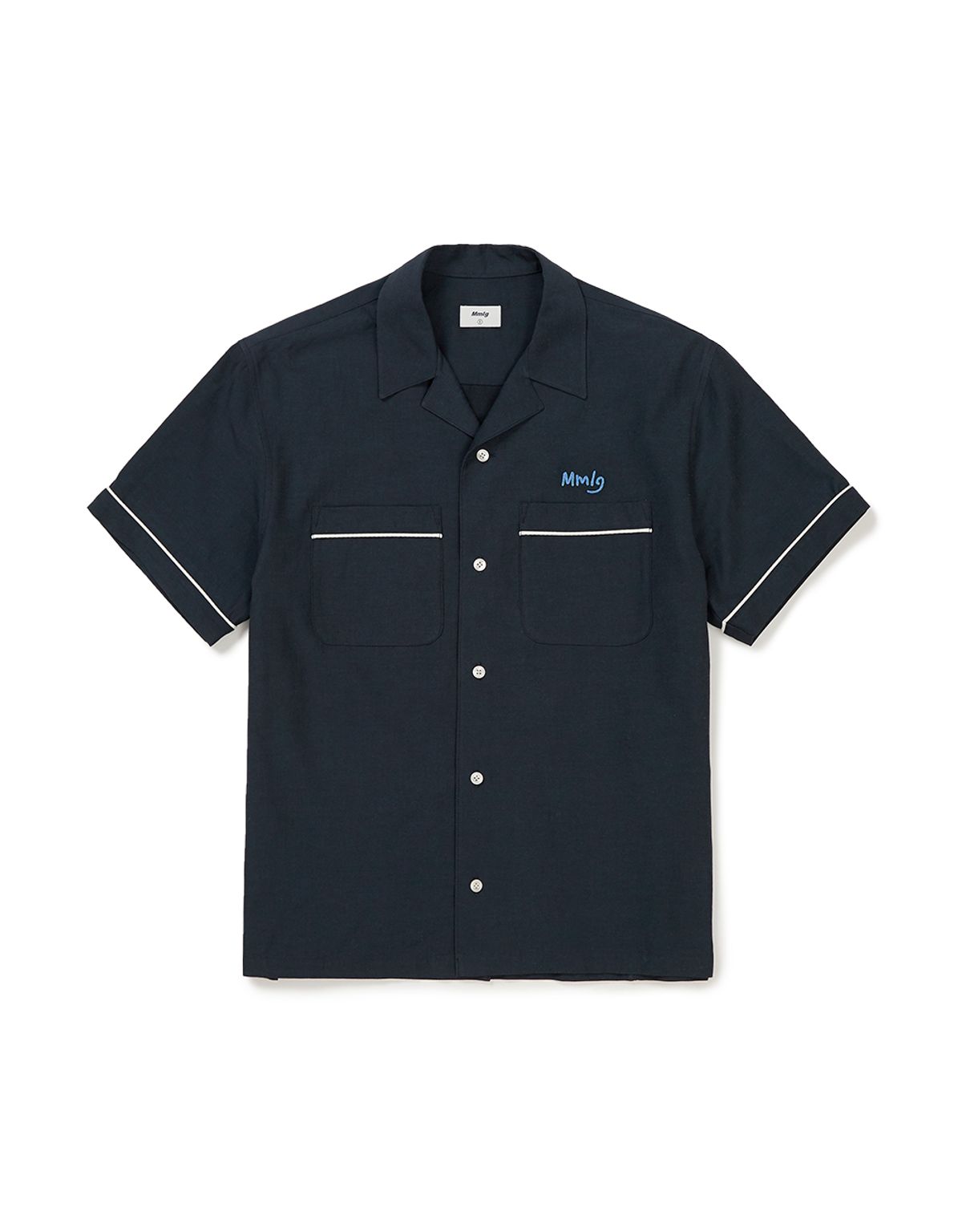 엠엠엘지(MMLG) [Mmlg] CREW SPORT SHIRT (NAVY)