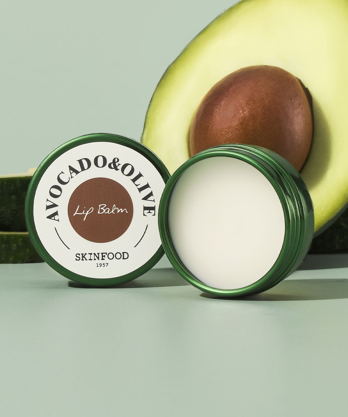 스킨푸드(SKINFOOD) 아보카도&올리브 립밤 2개 세트