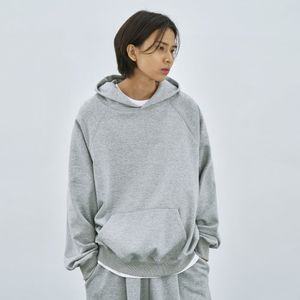 컴피 오버사이즈 래글런 후디 [GRAY]