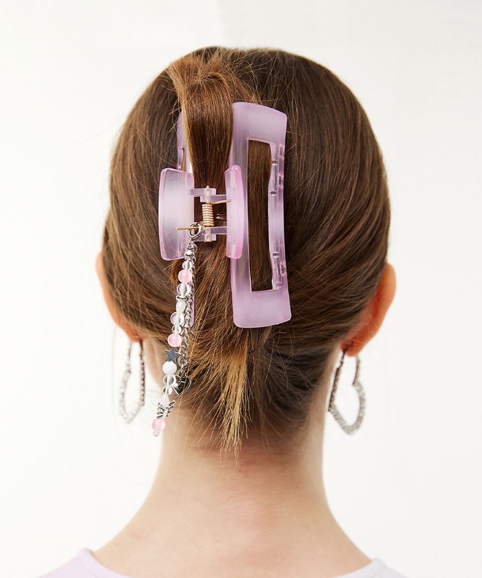 ★VVV ★ BEADED CHAIN STRAP HAIR PIN MUSINSA | VVV Bead Chain Strap Hair Pin _ Green