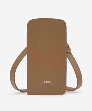 제임스 로고 카드 홀더 - 샌드 / PXAWVH63521BAG