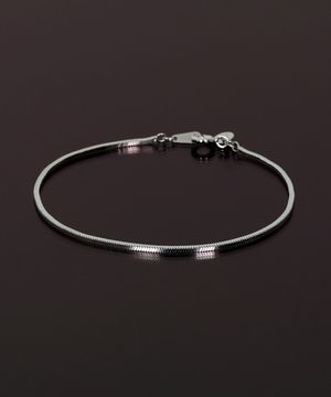 남녀공용 실버925 얇은 레이어드 팔찌 MFJBM20