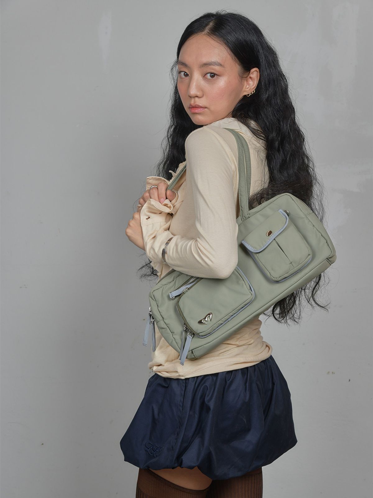 무음(MUWM) 야누스 카고백 Ianus Cargo Bag (Basil Green)