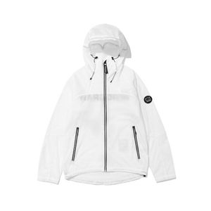 빅 로고 윈드 자켓 화이트