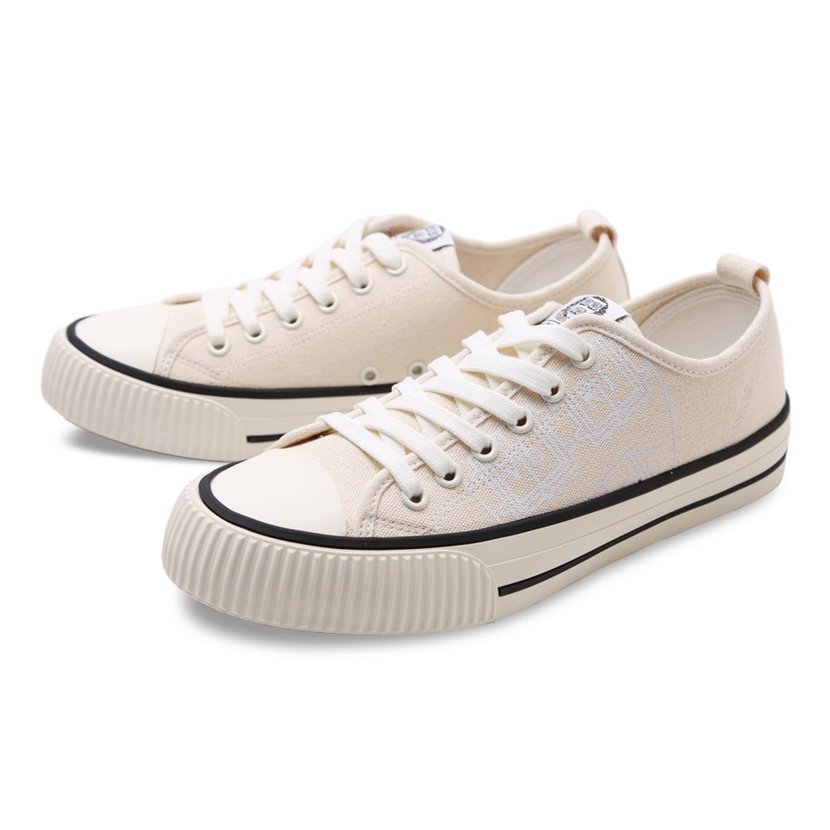 하버드 슈즈(HARVARD SHOES) 벨루스 캔버스 스니커즈 베이지