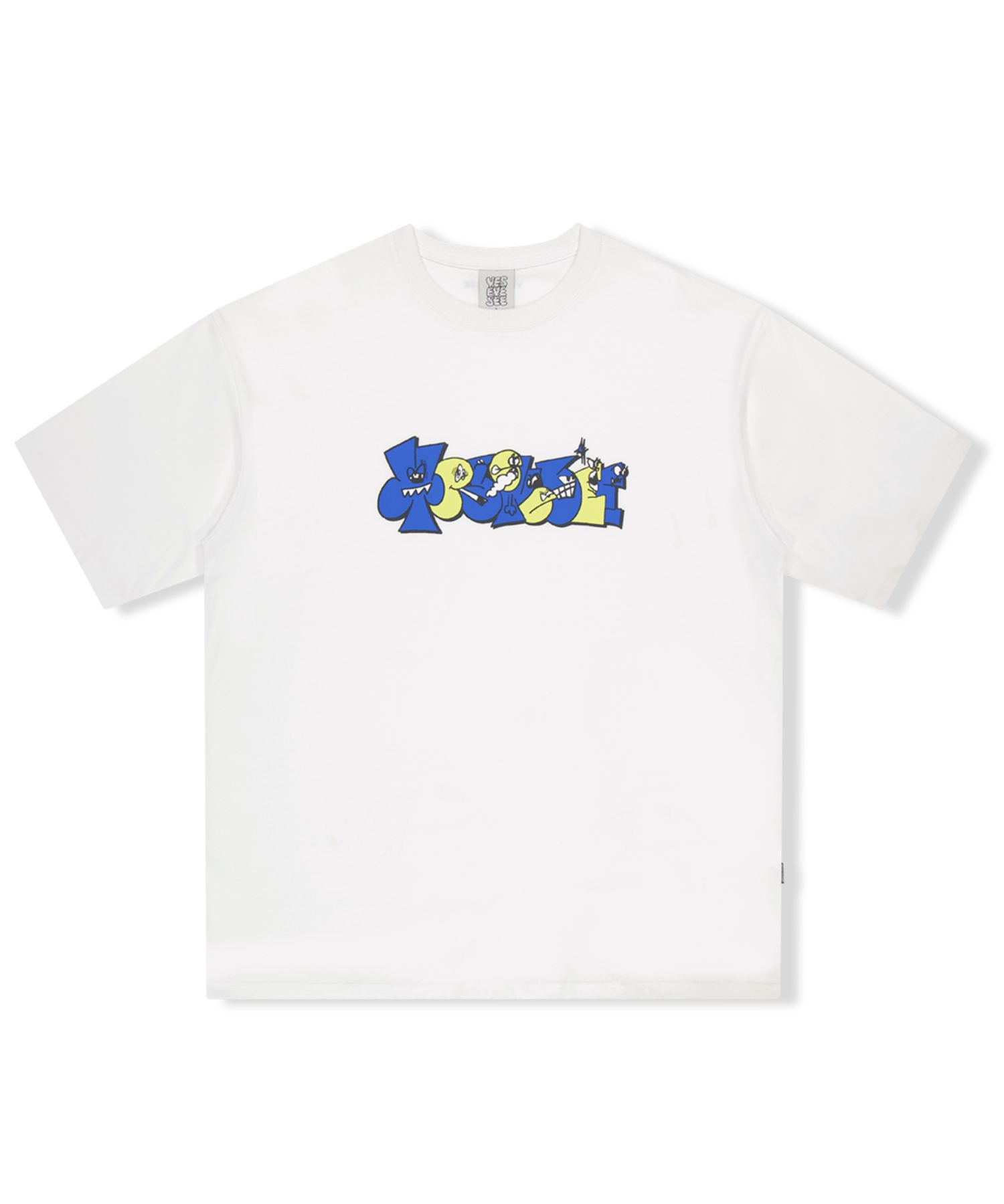 MUSINSA公式 | YESEYESEE YES Smoking Graffiti Tee White
