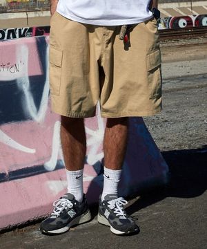 립스탑 카고 하프팬츠 베이지 FSP109