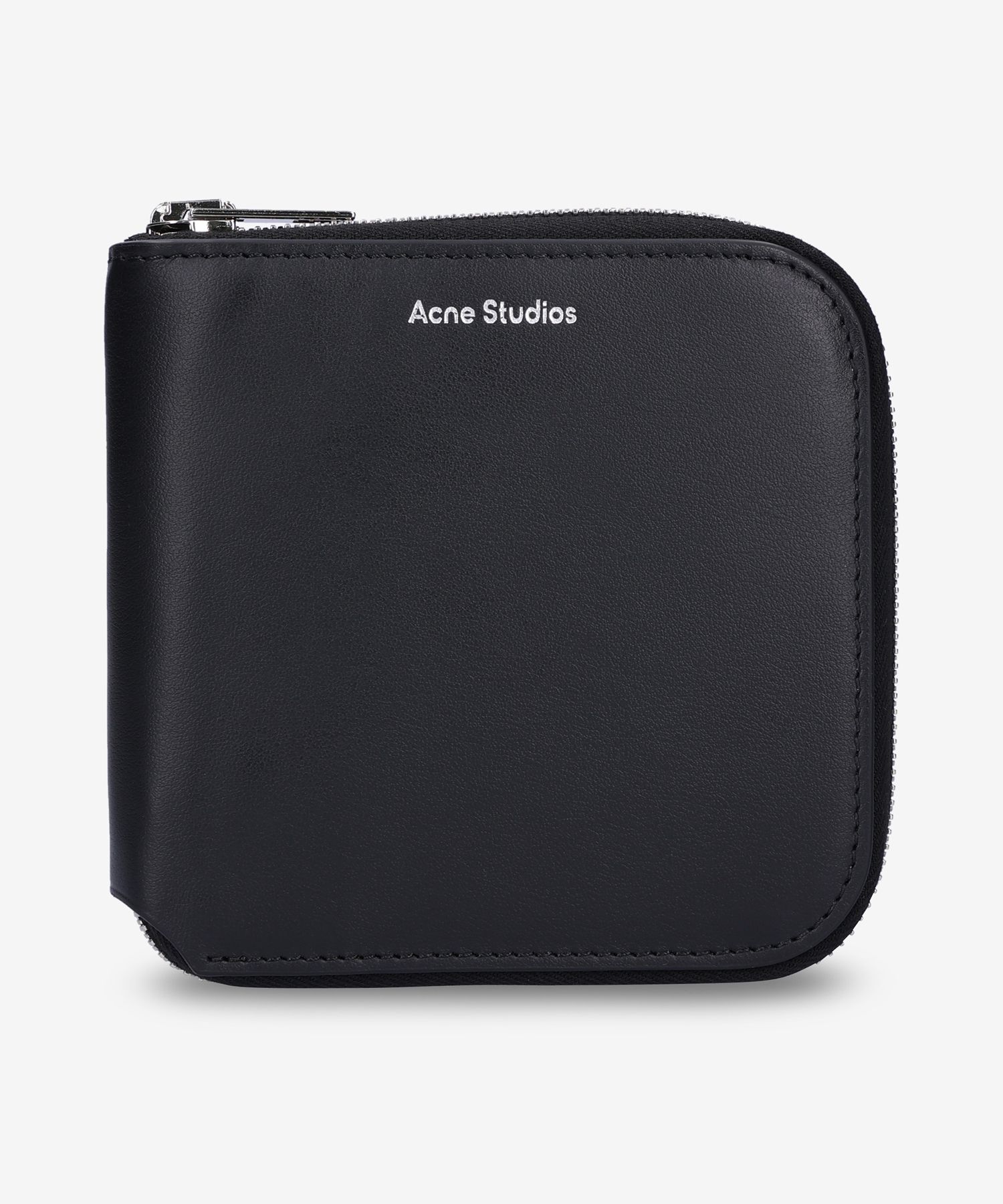 ■Acne Studios■ Zipper Wallet Black CG0106900 CG0106900SS22 Acne Studios - Zippered wallet - Black