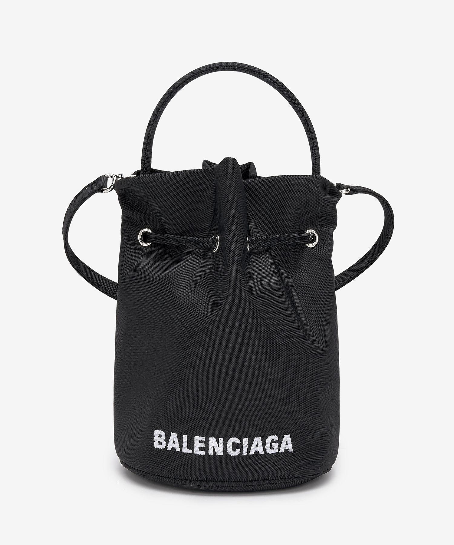 MUSINSA | BALENCIAGA Women's XS Wheel Drawstring Bucket Bag