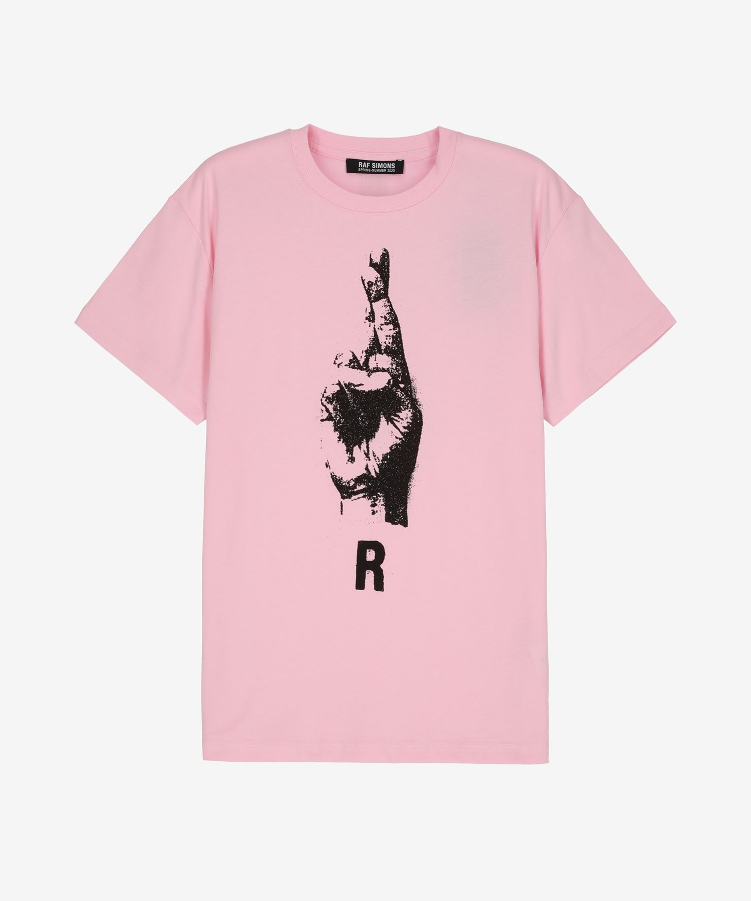 ★送料・関税込★RAF SIMONS★HAND SIGN SHORT SLEEVE Tシャツ★ MUSINSA公式 | RAF SIMONS Hand sign short sleeve T-shirt