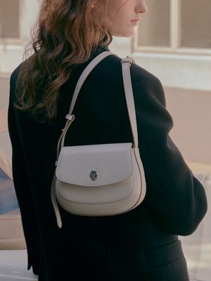 카델 미니 새들 그레이베이지