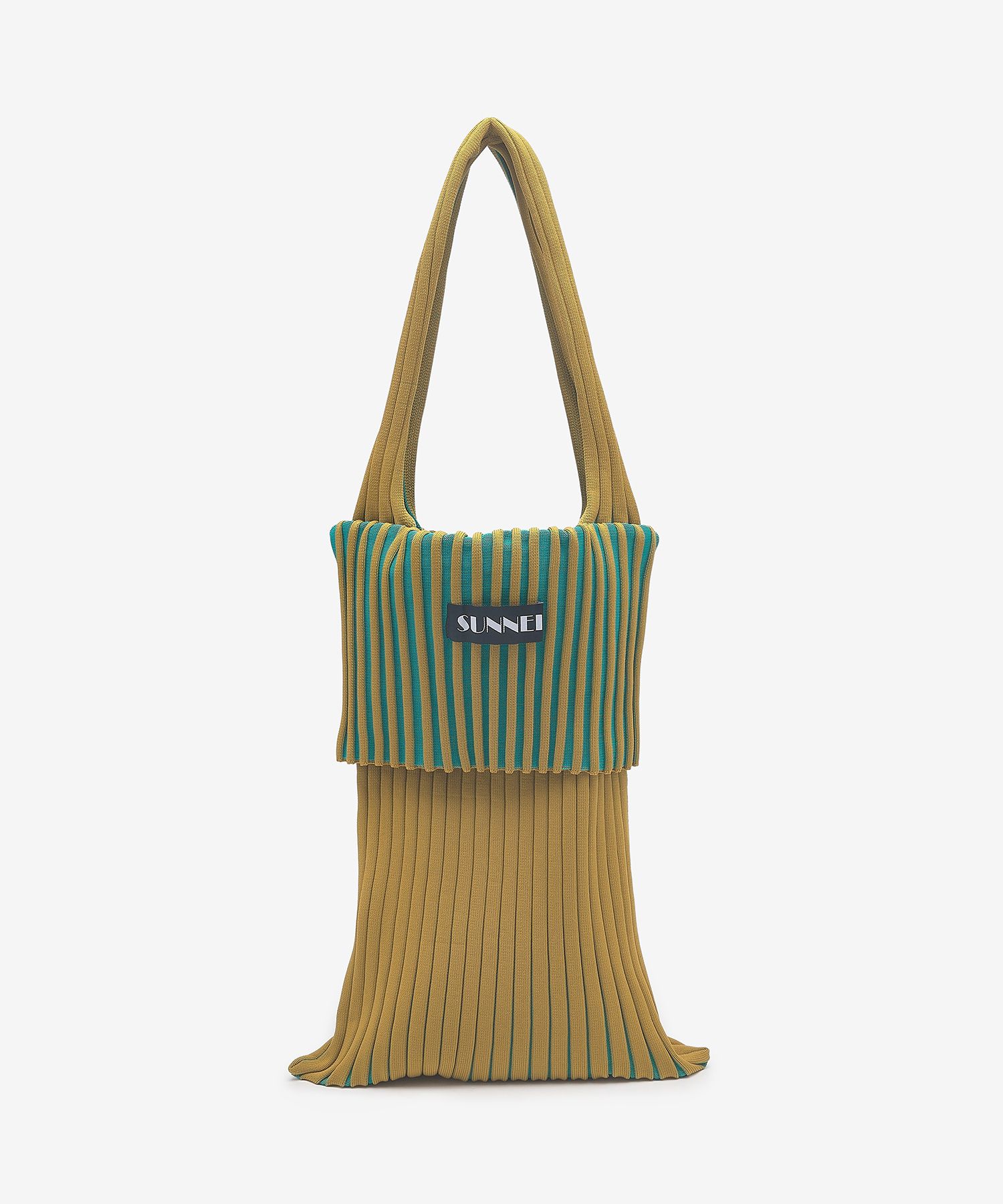 ★SUNNEI★ Costa Tote Bag Ocher Aqua MACCXBAG0367278 MACCXBA MUSINSA | SUNNEI Costa Tote Bag - Blue:Ochre / MACCXBAG0367279