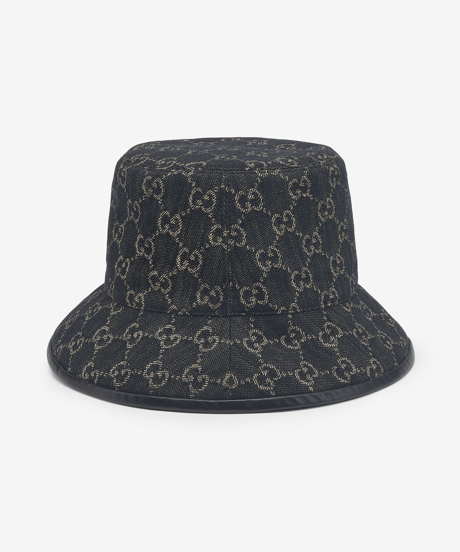 MUSINSA公式 | GUCCI GG denim bucket hat - Black: Ivory