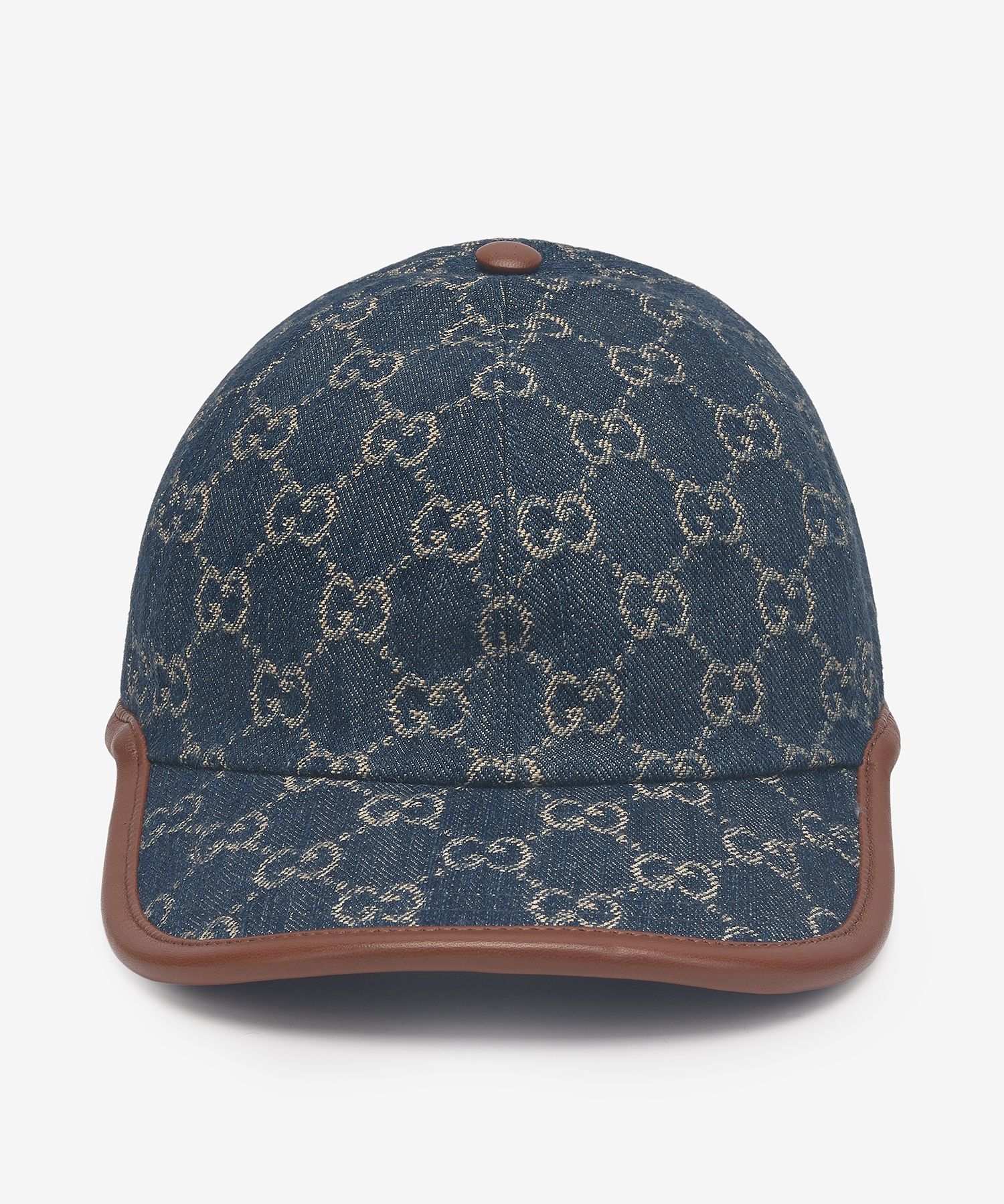 MUSINSA | GUCCI GG Denim Ball Cap - Blue: Ivory / 6562064HAC34264