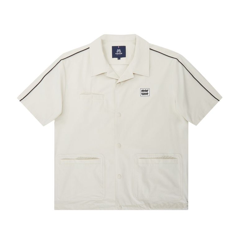 Stretch Woven Shirts_Beige (Men)