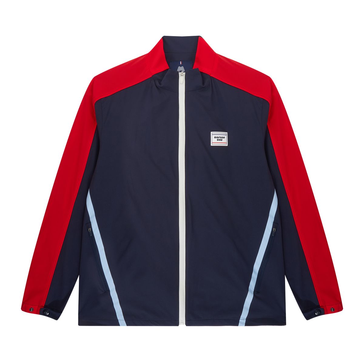 마틴골프(MARTINE GOLF) Multi Color Line Windbreaker_Navy (Men)