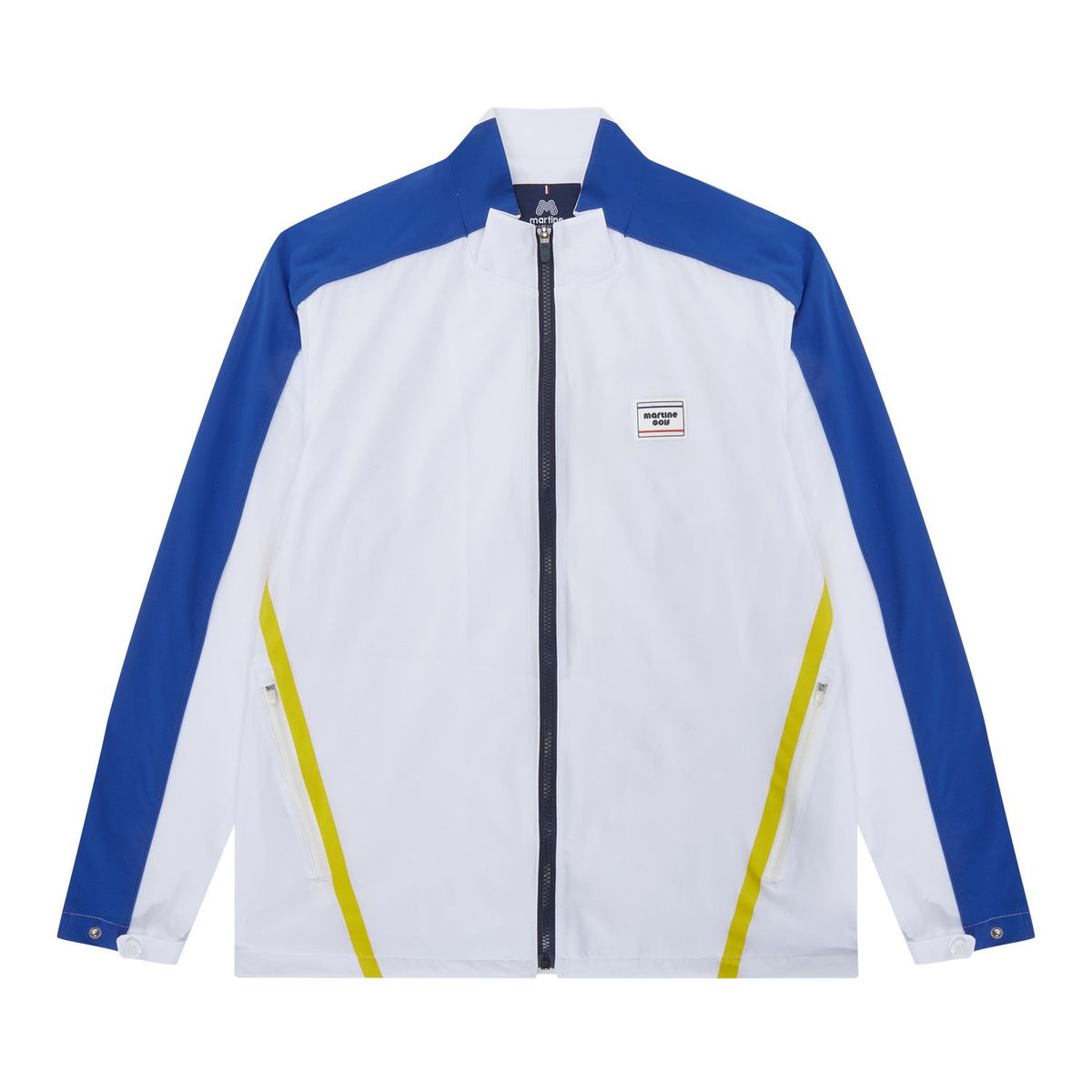 마틴골프(MARTINE GOLF) Multi Color Line Windbreaker_White (Men)