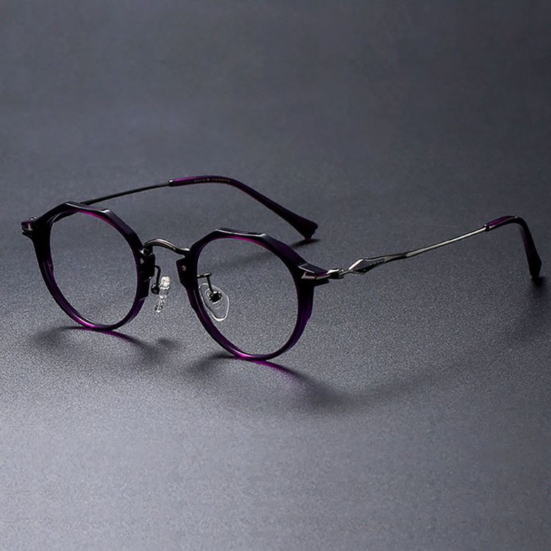 LF9672_PURPLE IP티타늄 안경테