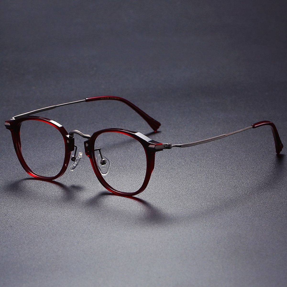 링컨프레임(LINCOLNFRAME) LF9674_RED WINE IP티타늄 안경테