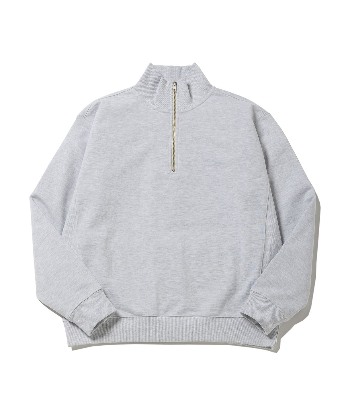 랩12(LAB12) 23S/S 하이넥 하프 집업 (애쉬)