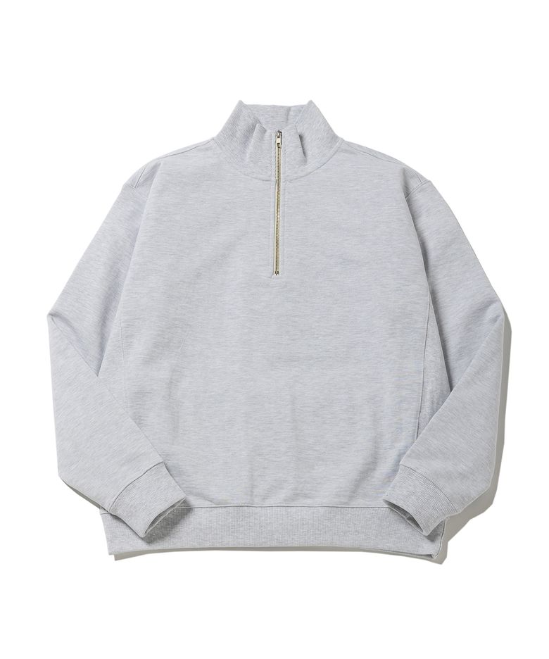 23S/S 하이넥 하프 집업 (애쉬)