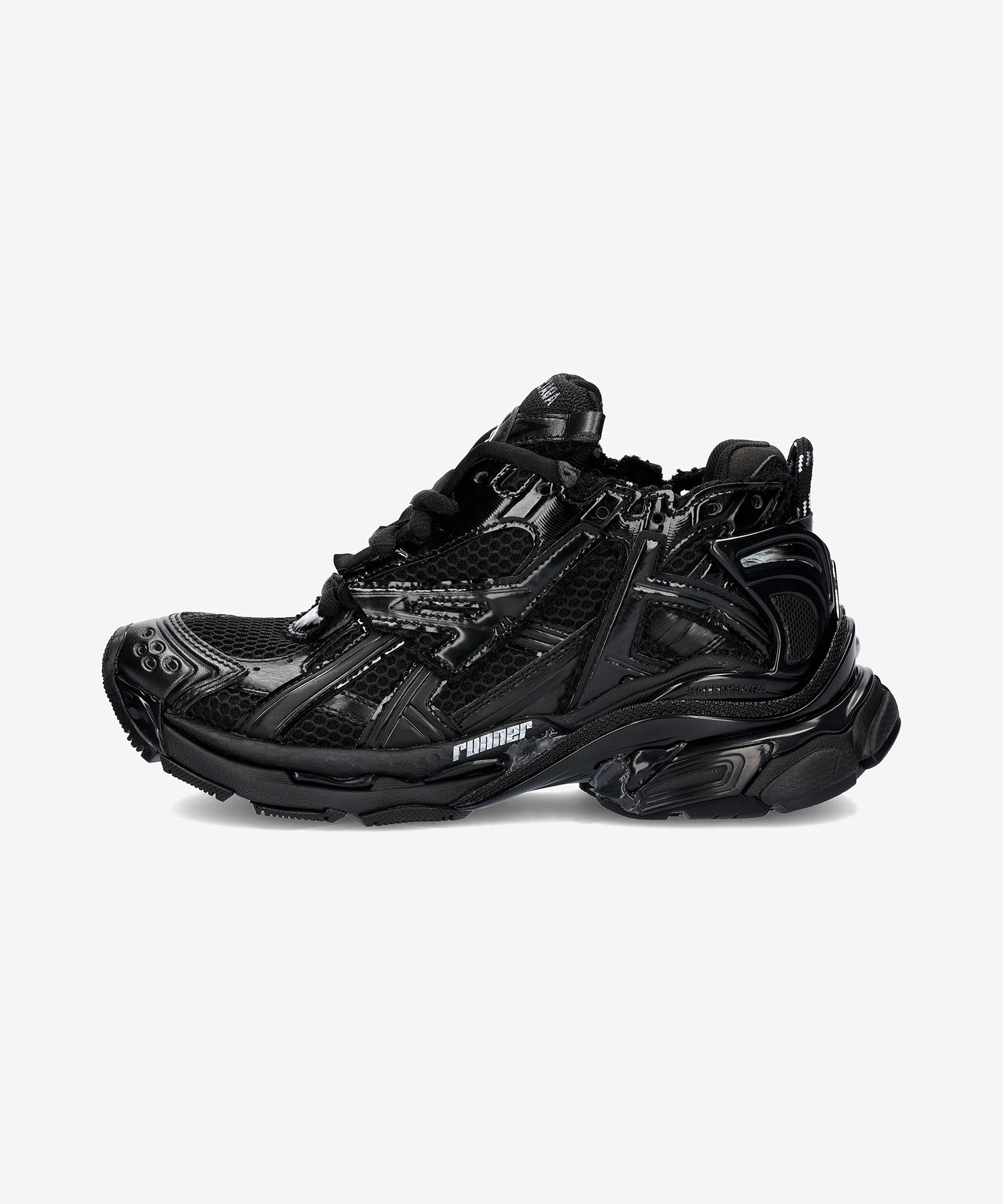 MUSINSA | BALENCIAGA Runner Sneakers - Black / 677402W3RB11000