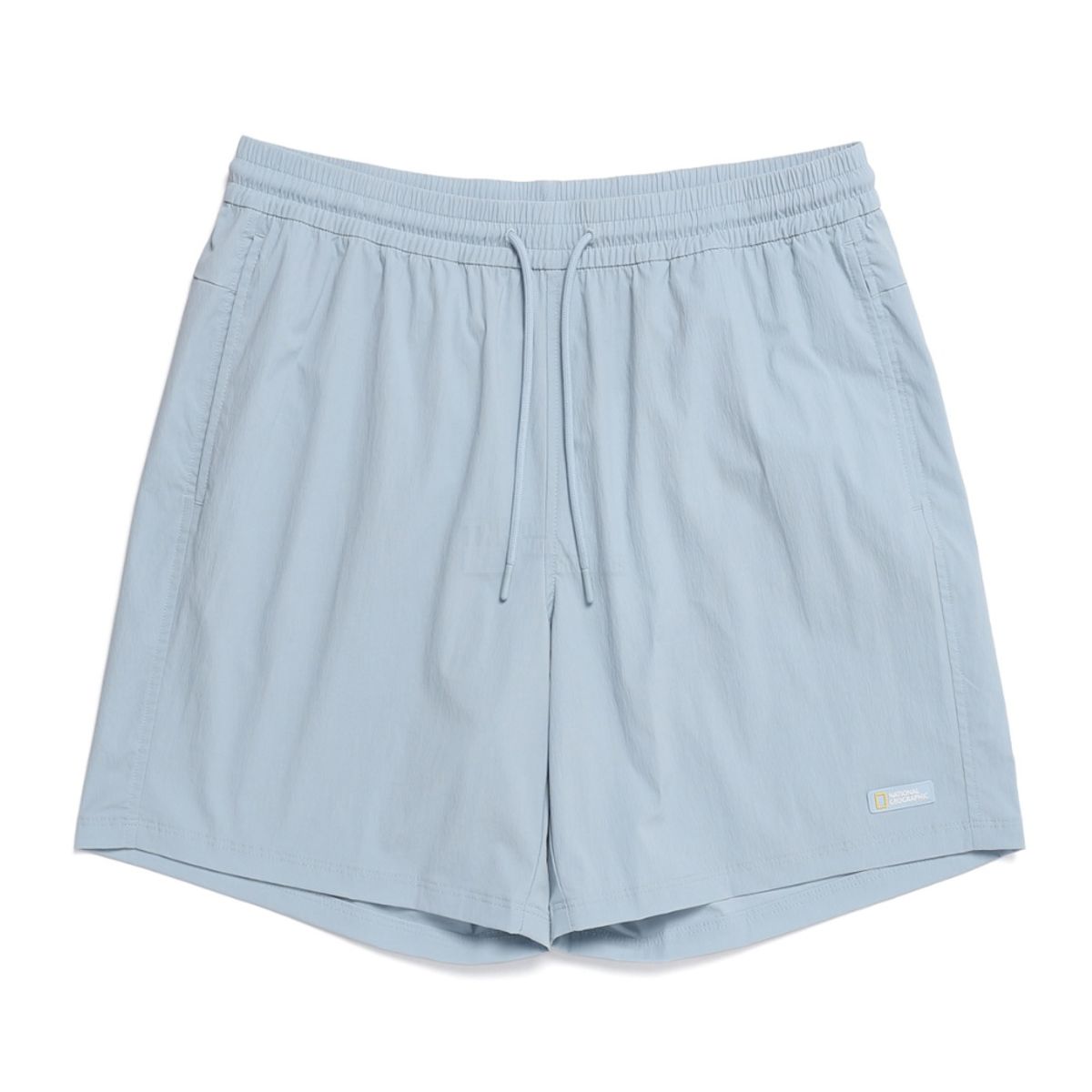 내셔널지오그래픽(NATIONALGEOGRAPHIC) N232UBS660 유니 4부 할리퀸터스크 미니 자수 보드숏 반바지 STORM BLUE