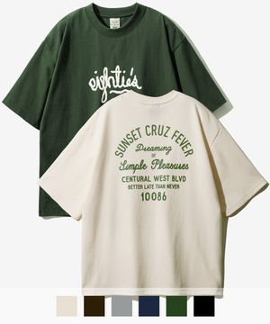 [2PACK] 뉴웨이브 크루즈 + 에잇티즈 반팔 티셔츠 2PACK (YKST1401+YKST1400)