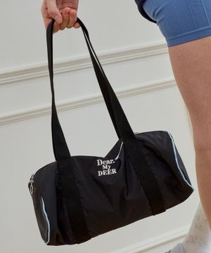 [Mini] Logo sports  duffel Bag_Black