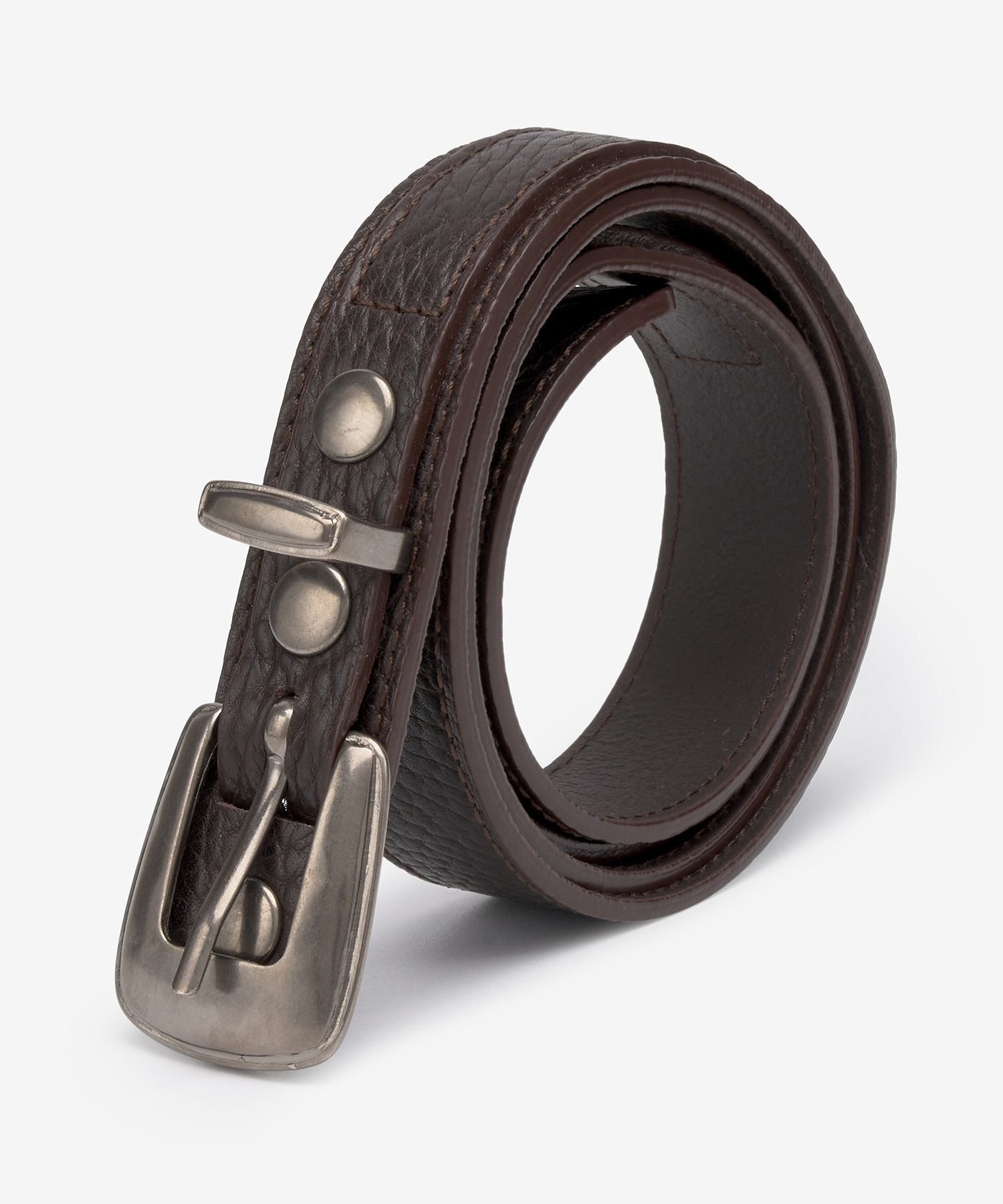 MUSINSA公式 | LEMAIRE Minimal Western Belt - Brown