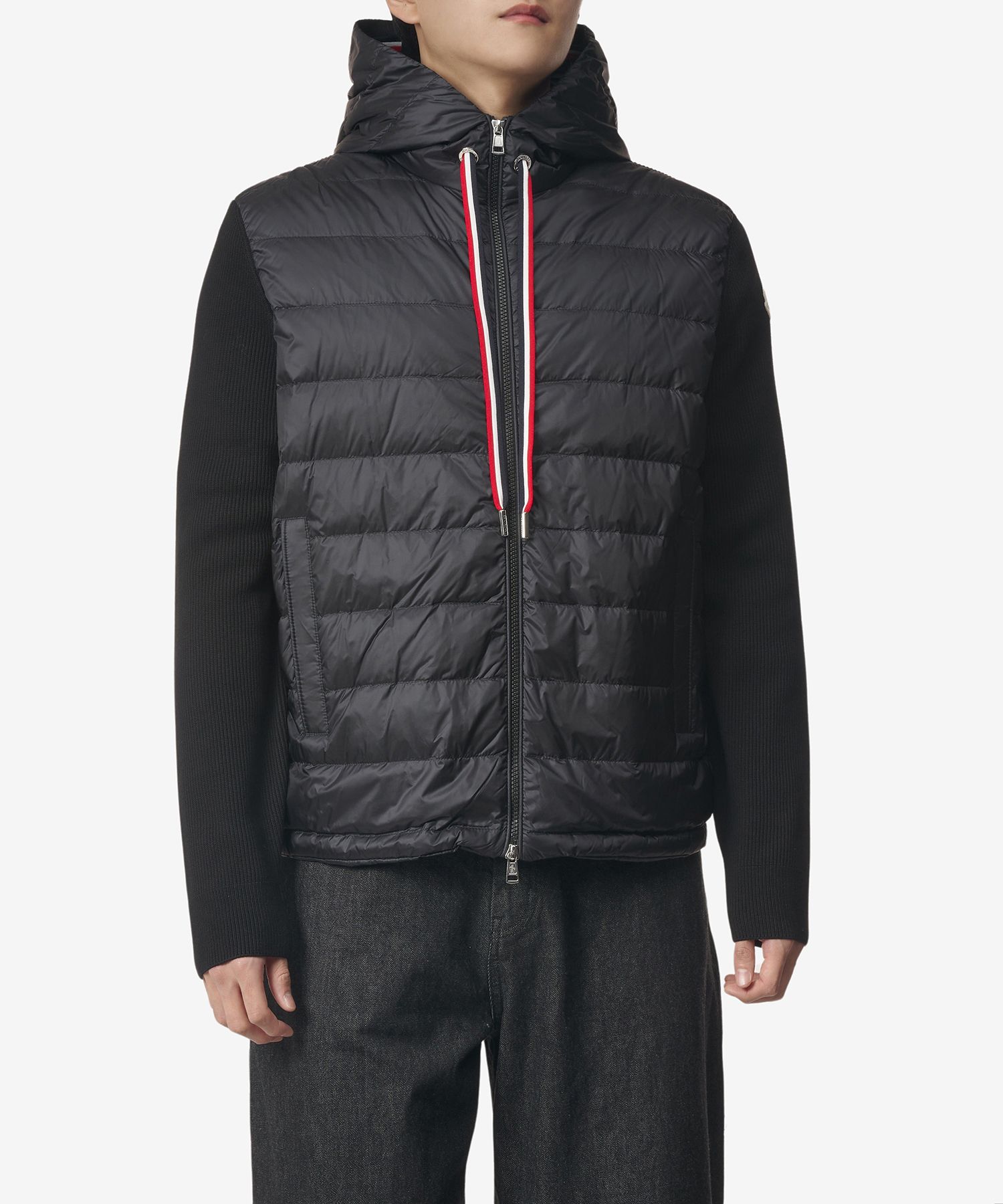 MUSINSA公式 | MONCLER Padded Hoodie - Black