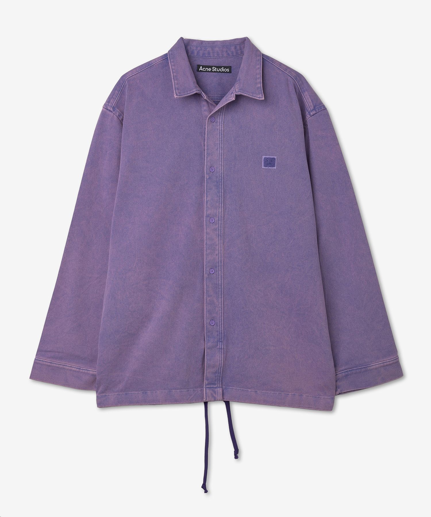 MUSINSA公式 | ACNE STUDIOS 共用フェイスパッチオーバーシャツ 