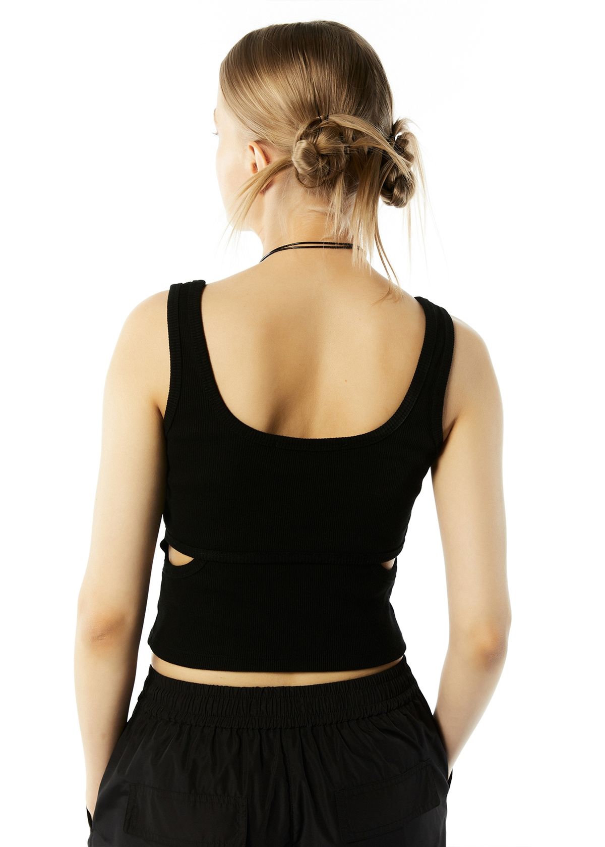 엘씨디씨티엠(LCDC™) 1710 CUT OUT CROPPED TANK TOP