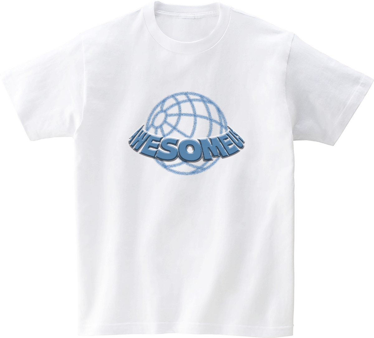 어썸어스(AWESOMEUS) (23SS)AWESOMEUS CIRCLE 반팔 티셔츠 화이트