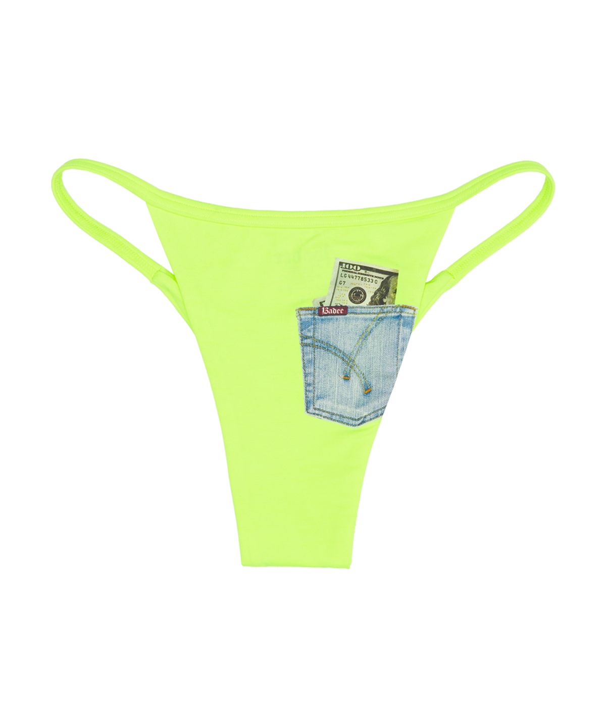 배디(BADEE) Strap Briefs Neon Green