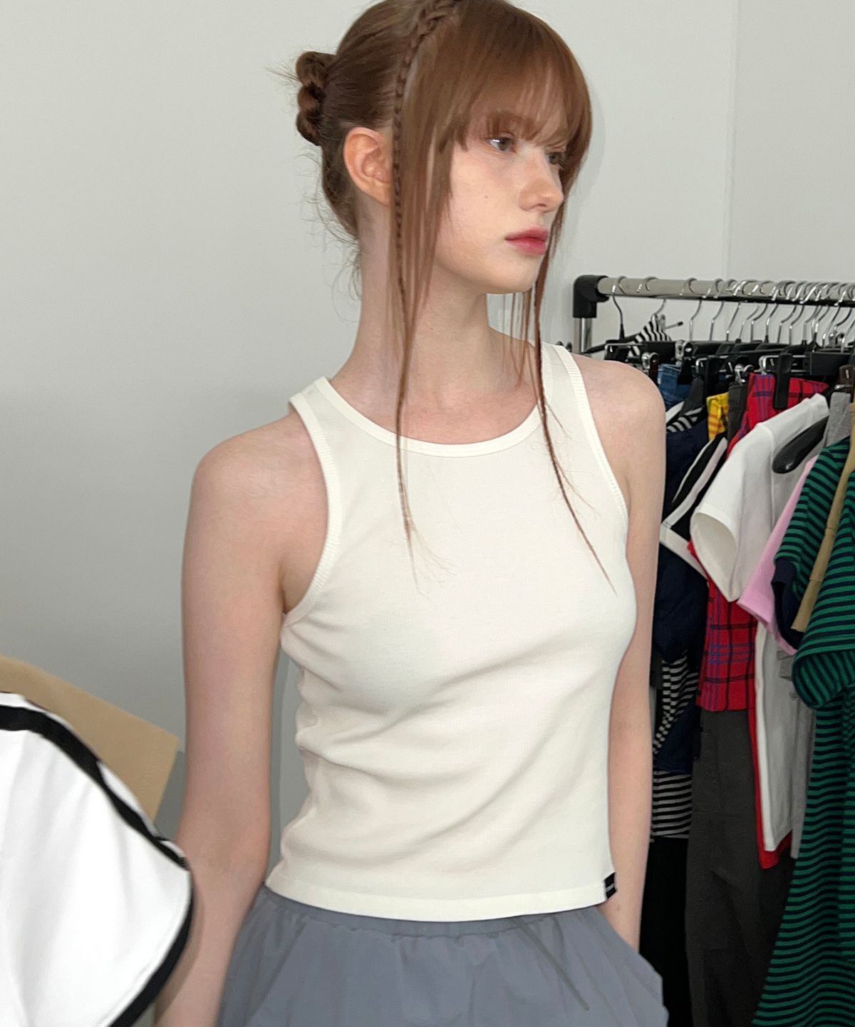 지제뮤지엄(ZIZEMUSEUM) ZIZE SLEEVELESS (WHITE)