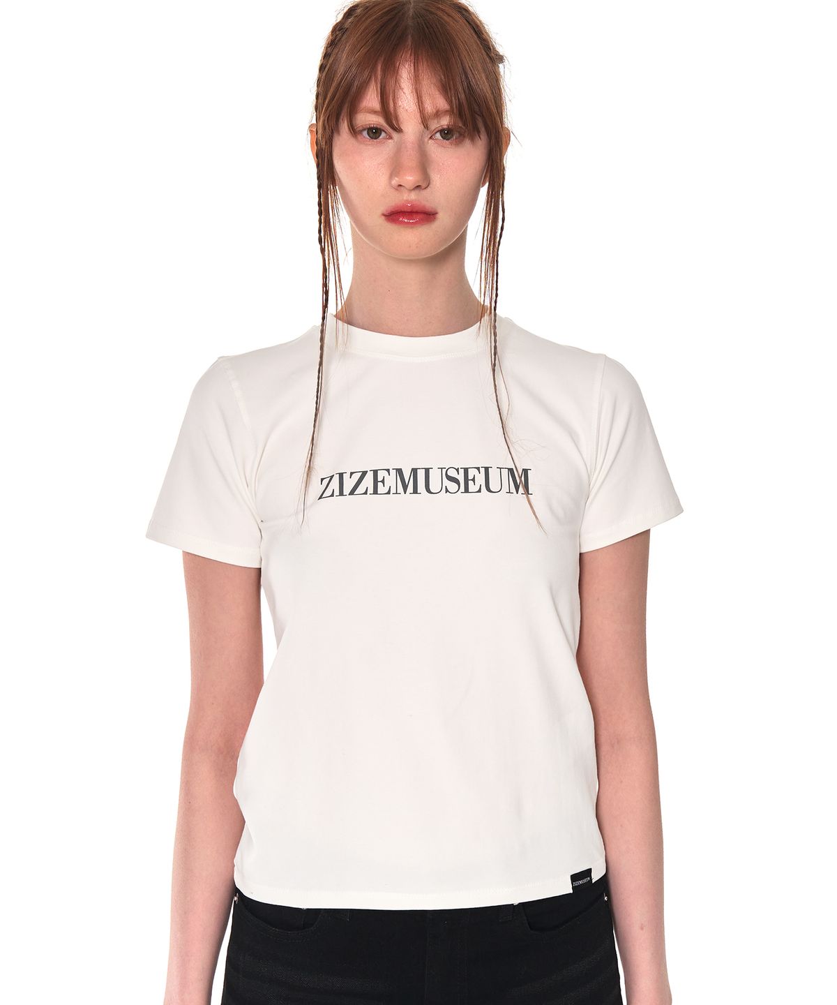 지제뮤지엄(ZIZEMUSEUM) ZIZE T-SHIRTS (WIHTE)
