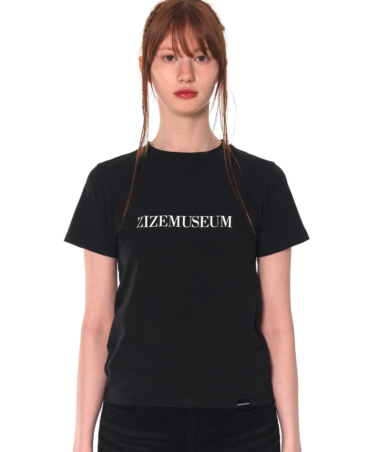 지제뮤지엄(ZIZEMUSEUM) ZIZE T-SHIRTS (BLACK)