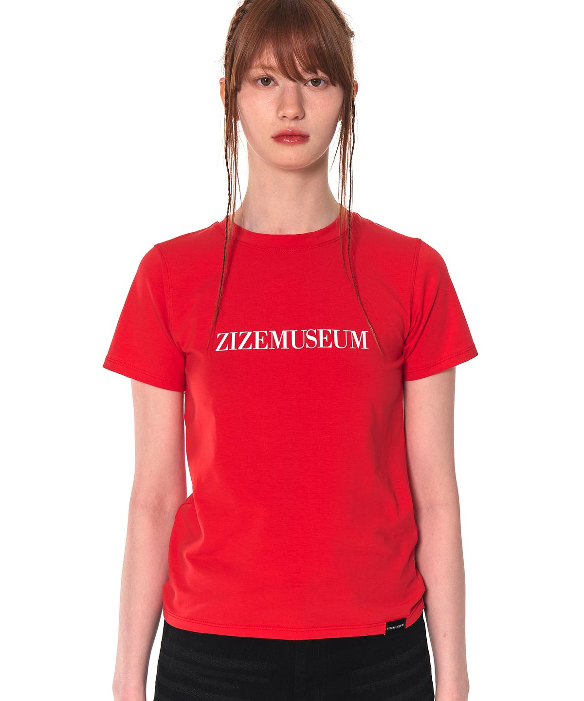 지제뮤지엄(ZIZEMUSEUM) ZIZE T-SHIRTS (RED)