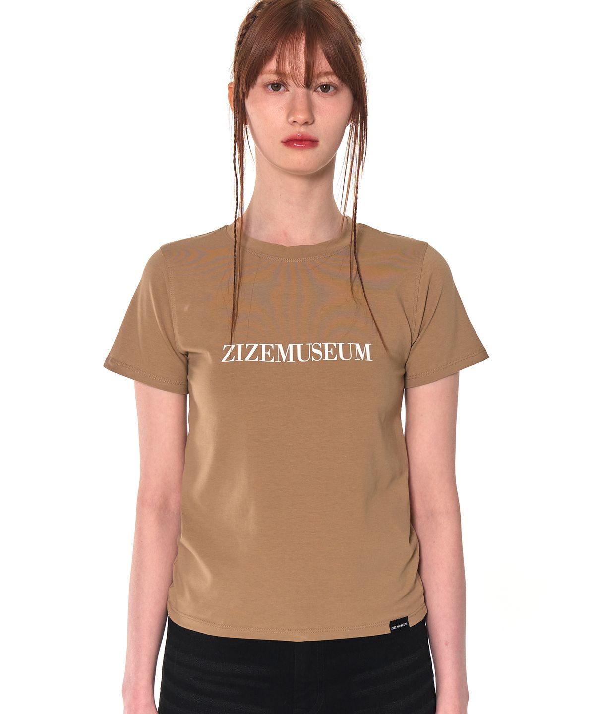 지제뮤지엄(ZIZEMUSEUM) ZIZE T-SHIRTS (BEIGE)