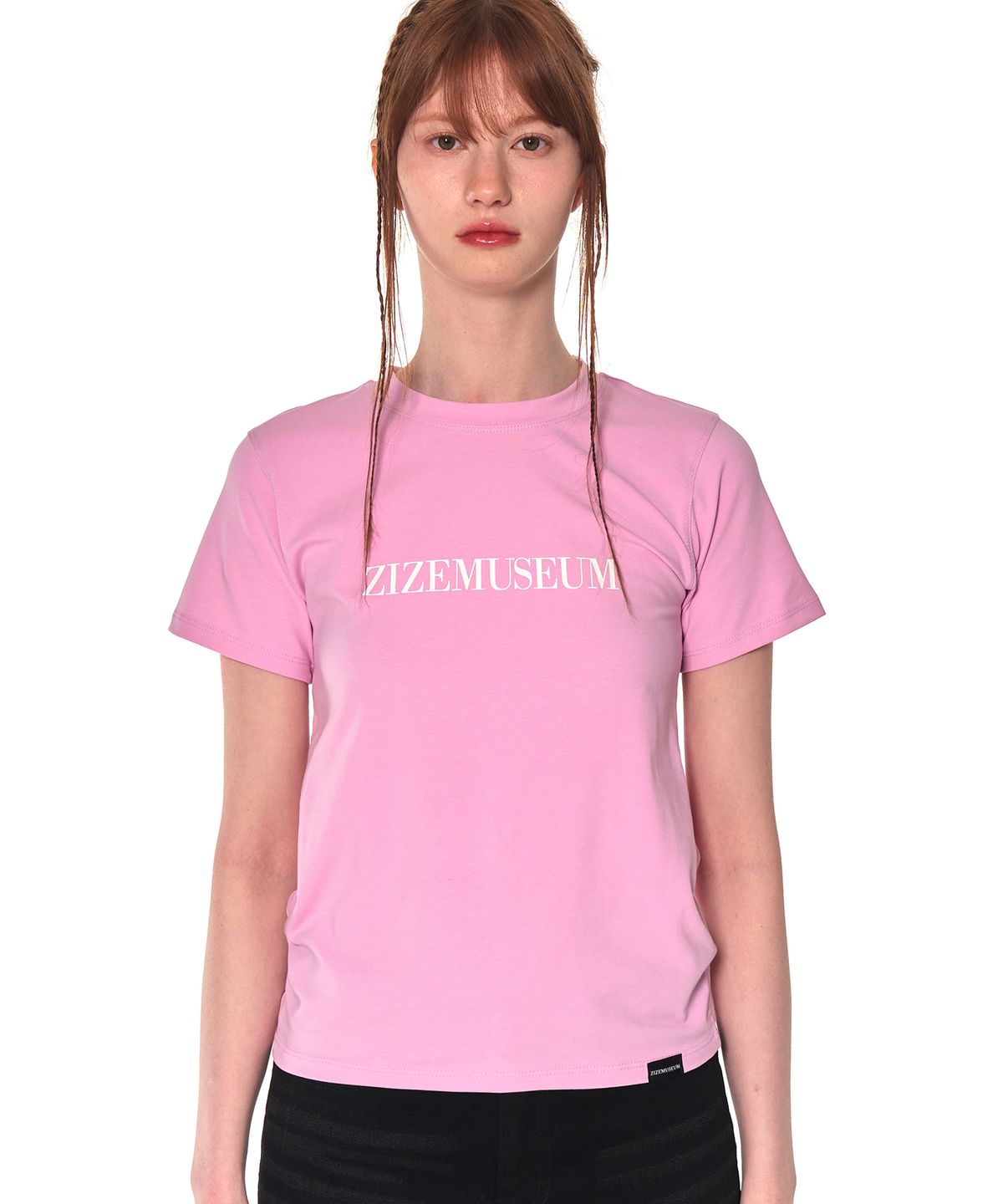 지제뮤지엄(ZIZEMUSEUM) ZIZE T-SHIRTS (PINK)