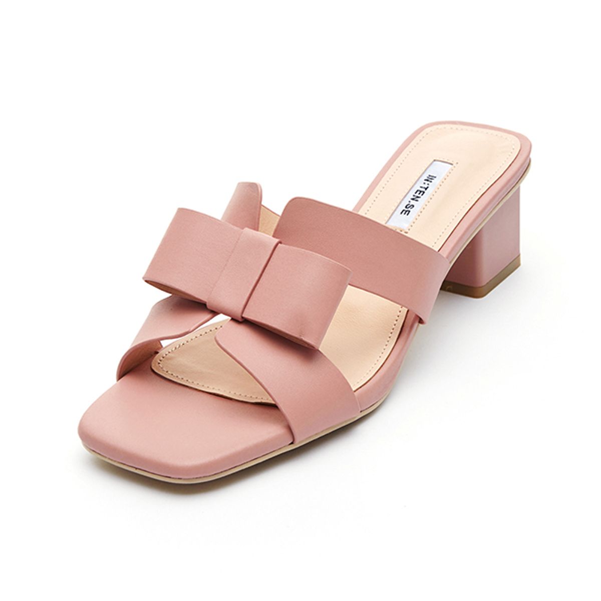 엘칸토(ELCANTO) 인텐스 여성 리본 뮬 4.5cm LCWW11I326