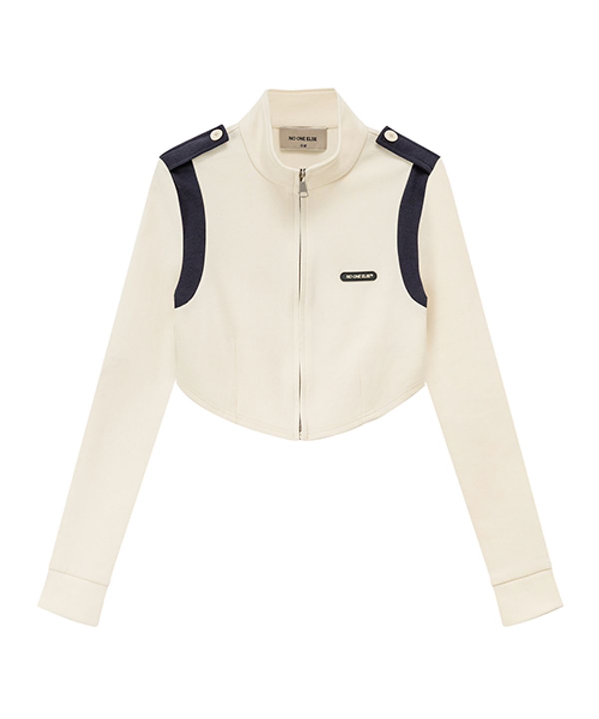 노원엘스(NOONEELSE) Line Color Cropped Jacket