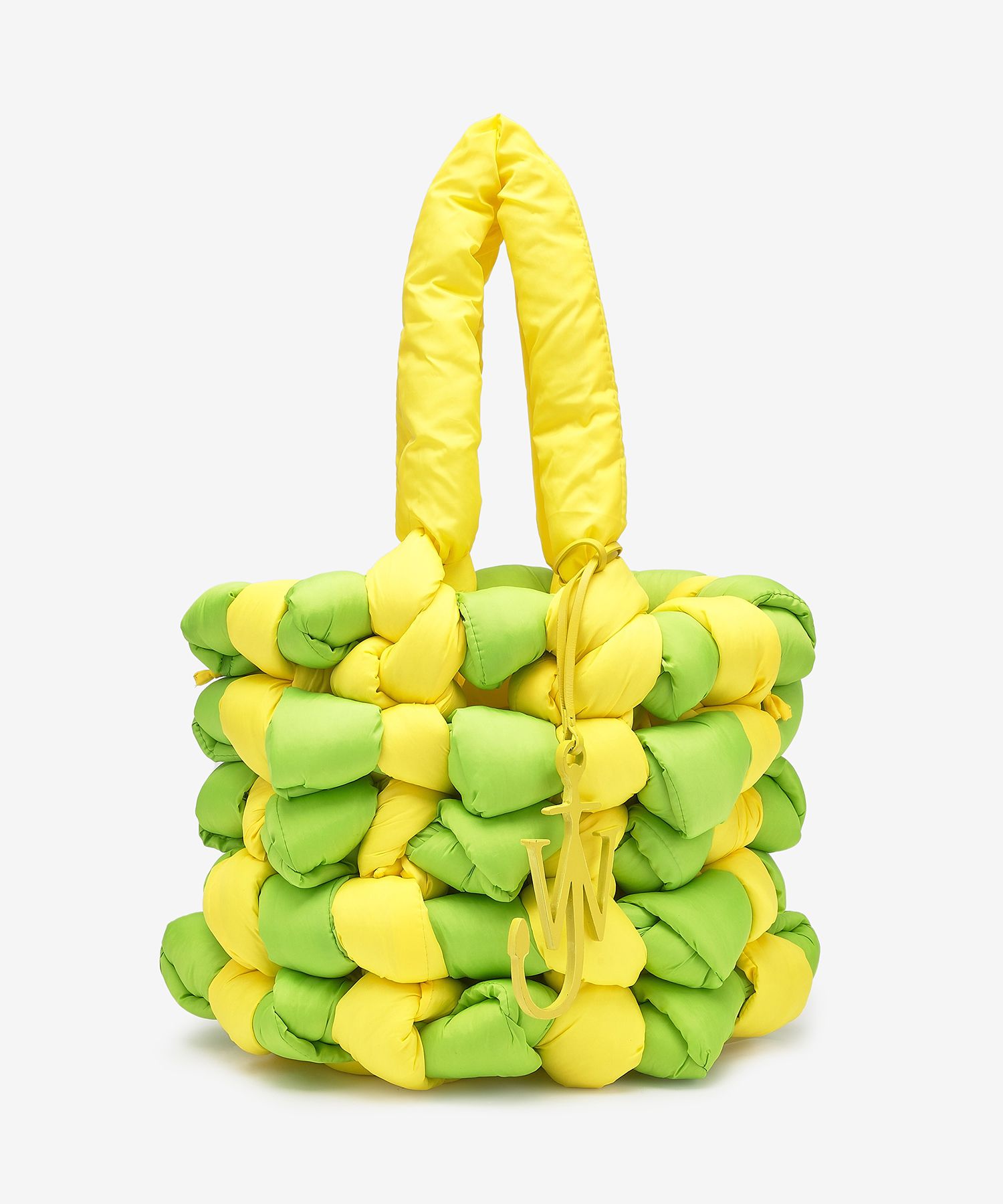 トートバッグ J W ANDERSON Noted Bucket Bag Yellow Lime Green HB0513FA0237 MUSINSA | J.W.ANDERSON Noted Bucket Bag - Yellow: Lime Green