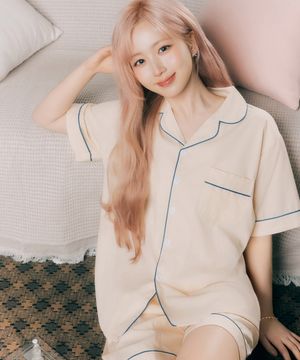 실크핏 클린 반팔 커플 잠옷 세트