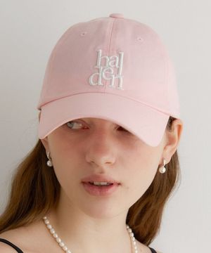 signature logo ball cap (C002_light pink)